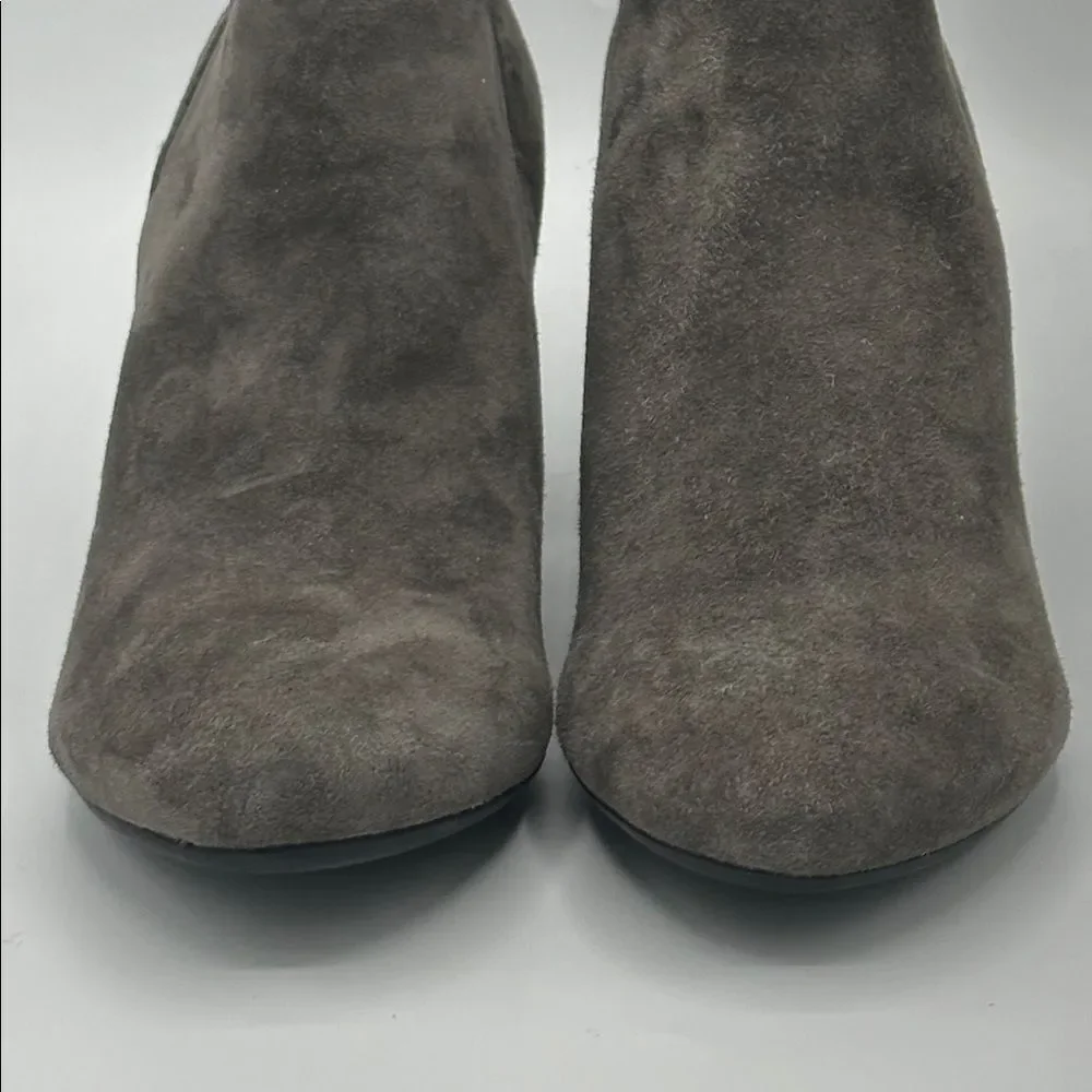 VANELI Suede Ankle Bootie 7.5 7.5M Grey Slip On